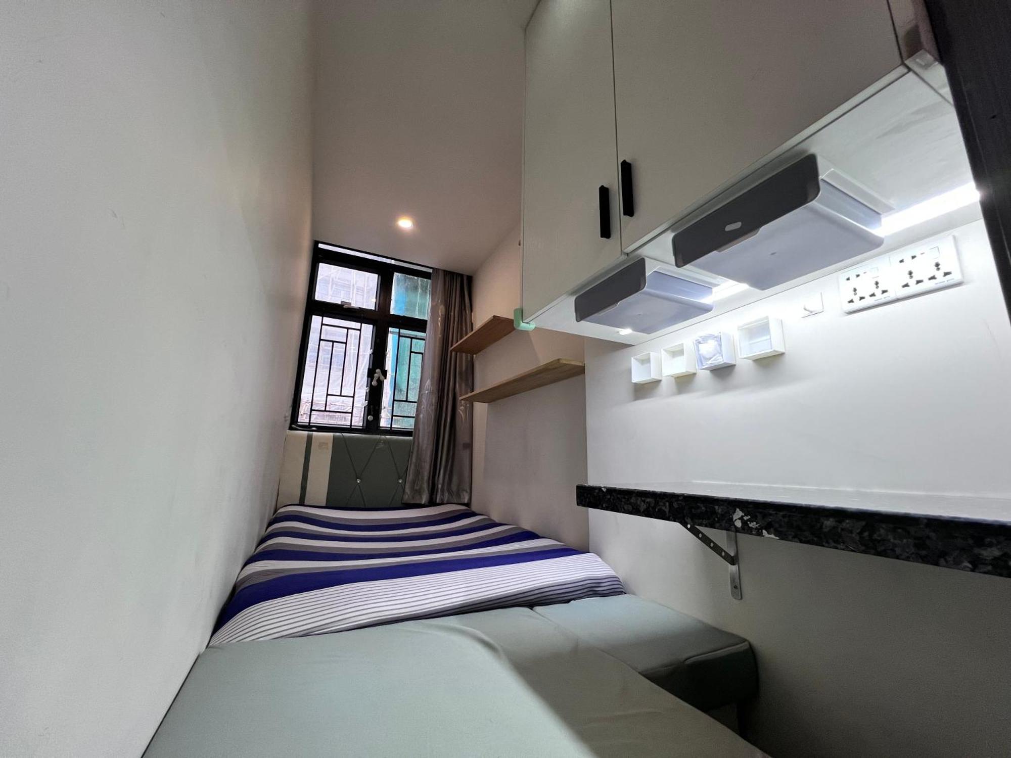 Sleep cubee capsule hotel Hongkong Buitenkant foto